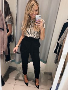 With Confidence Black Paper Bag Waist Pants  High waisted pants outfit,  Work outfits women, Casual work outfits