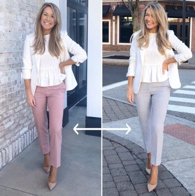 How to Style a White Blazer for Work