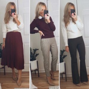 fall work outfit ideas