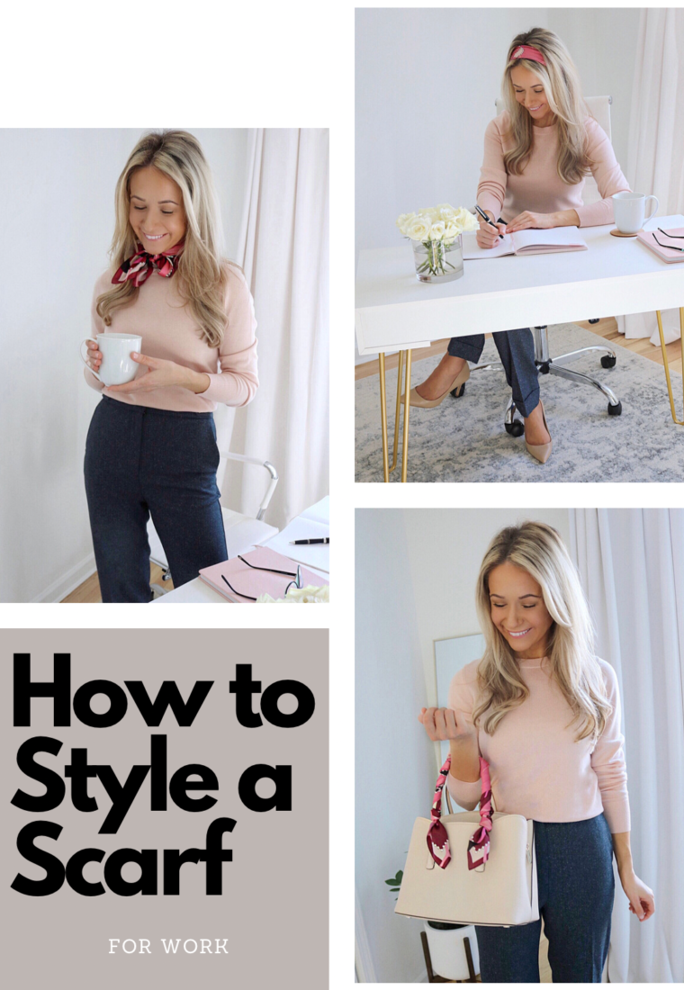 How to Style a Scarf for Work