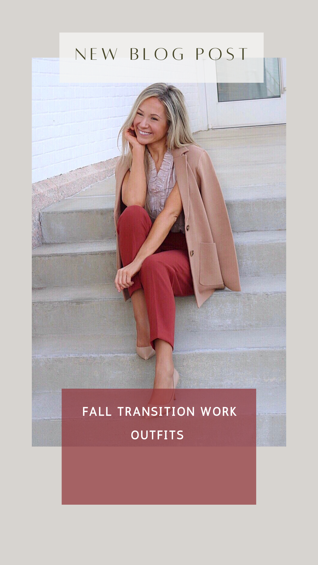 Fall Transition Work Outfits