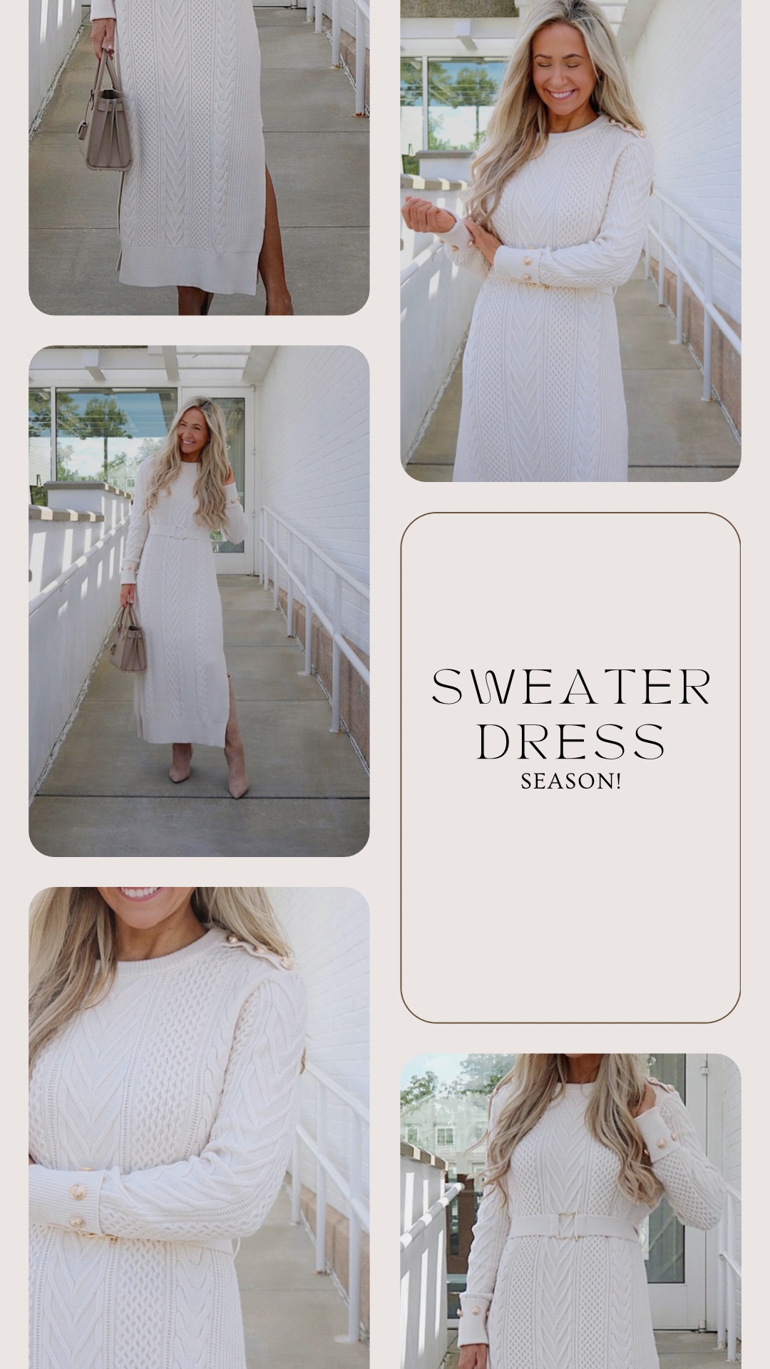 It’s Sweater Dress Season!