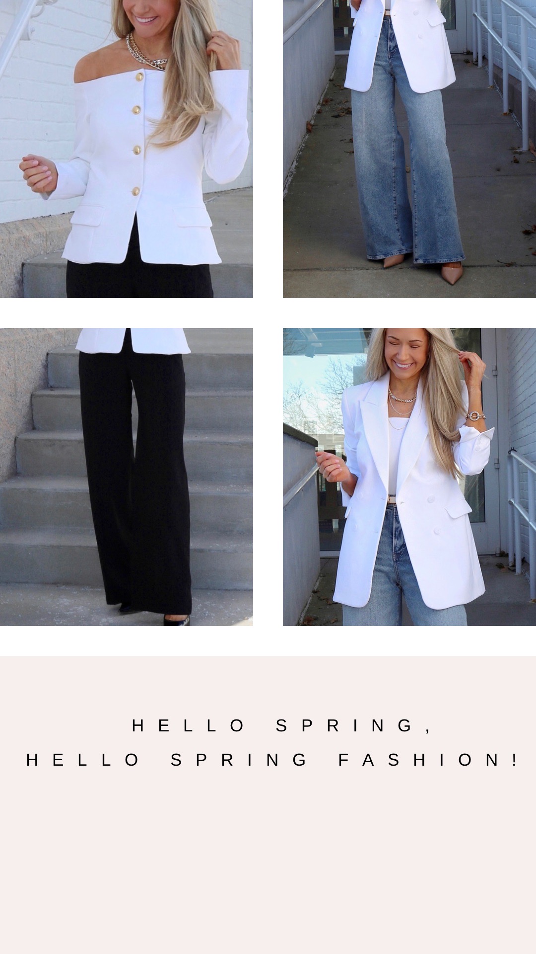 Hello Spring, Hello Spring Fashion!